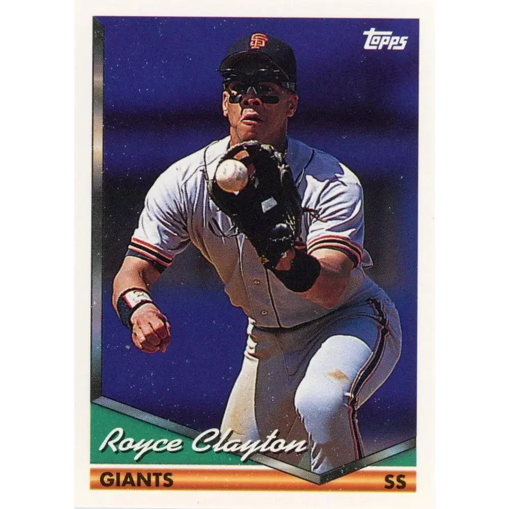 1994 Topps Royce Clayton # 267 San Francisco Giants